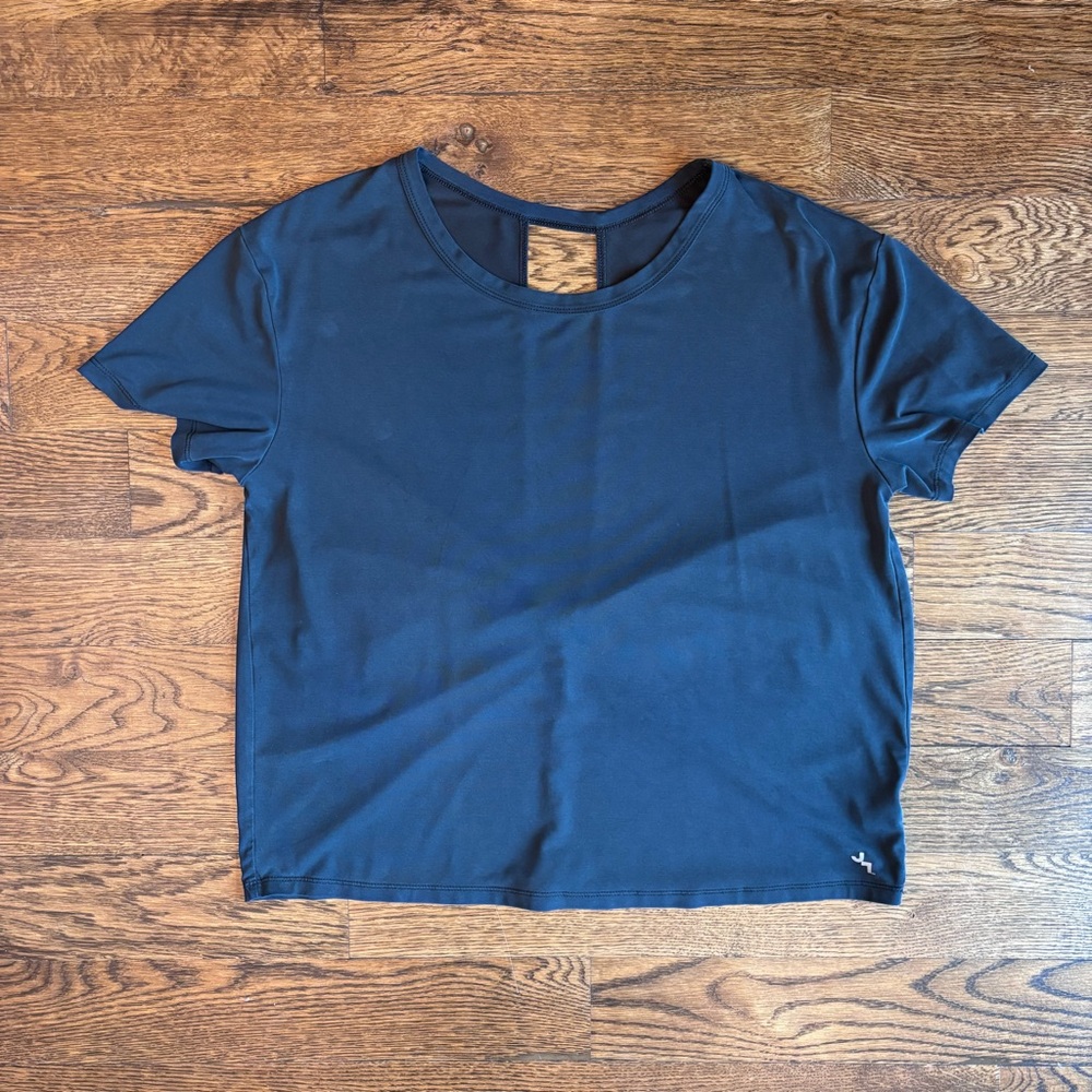 JoyLab Black Open Back Active Top | Women’s Large